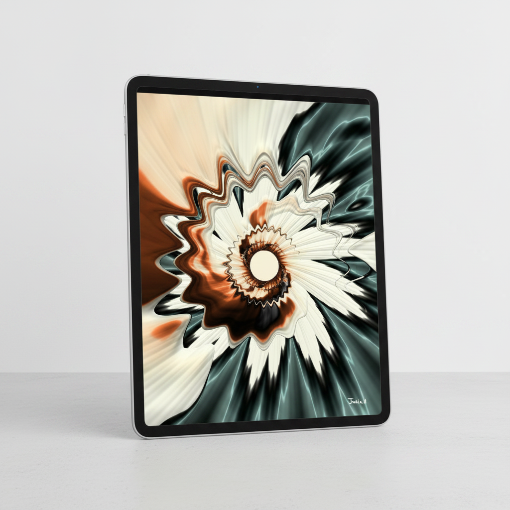 A Rhythm Took Shape - Digital Artwork