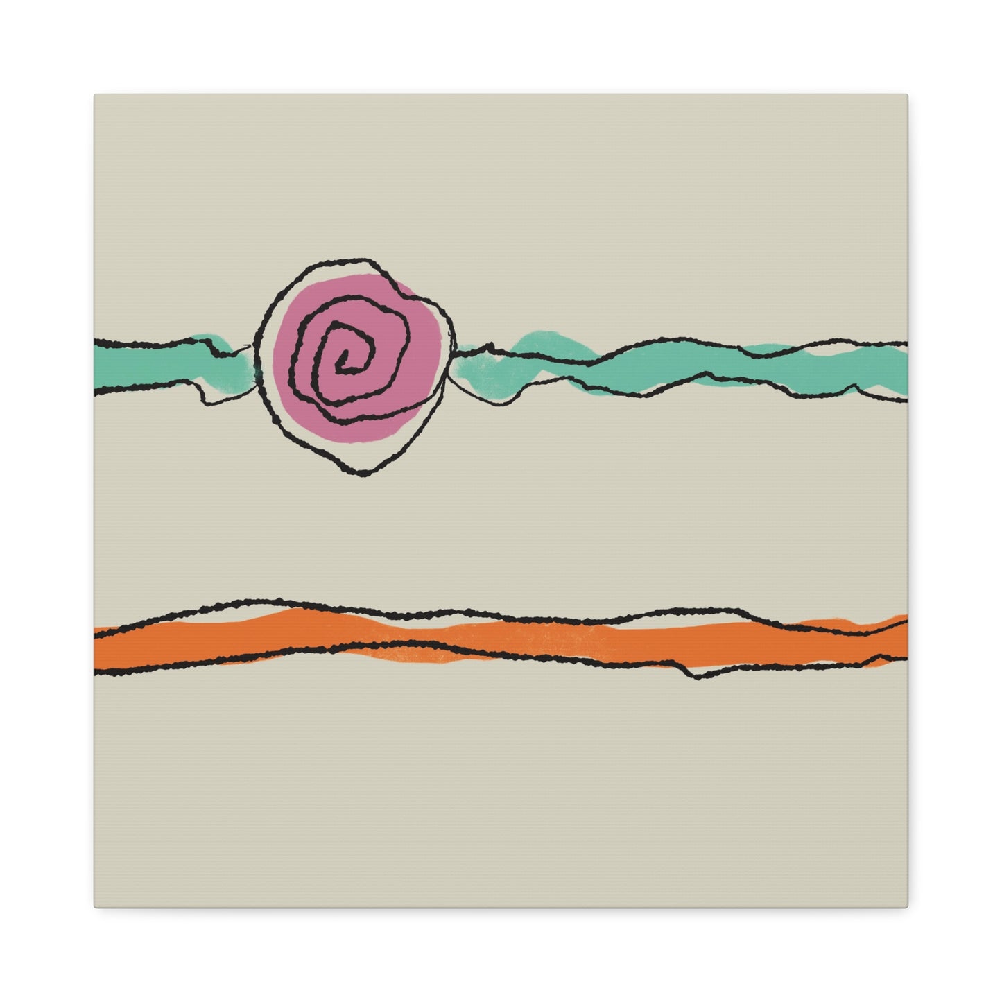 Unwinding - Gallery Wrapped Canvas