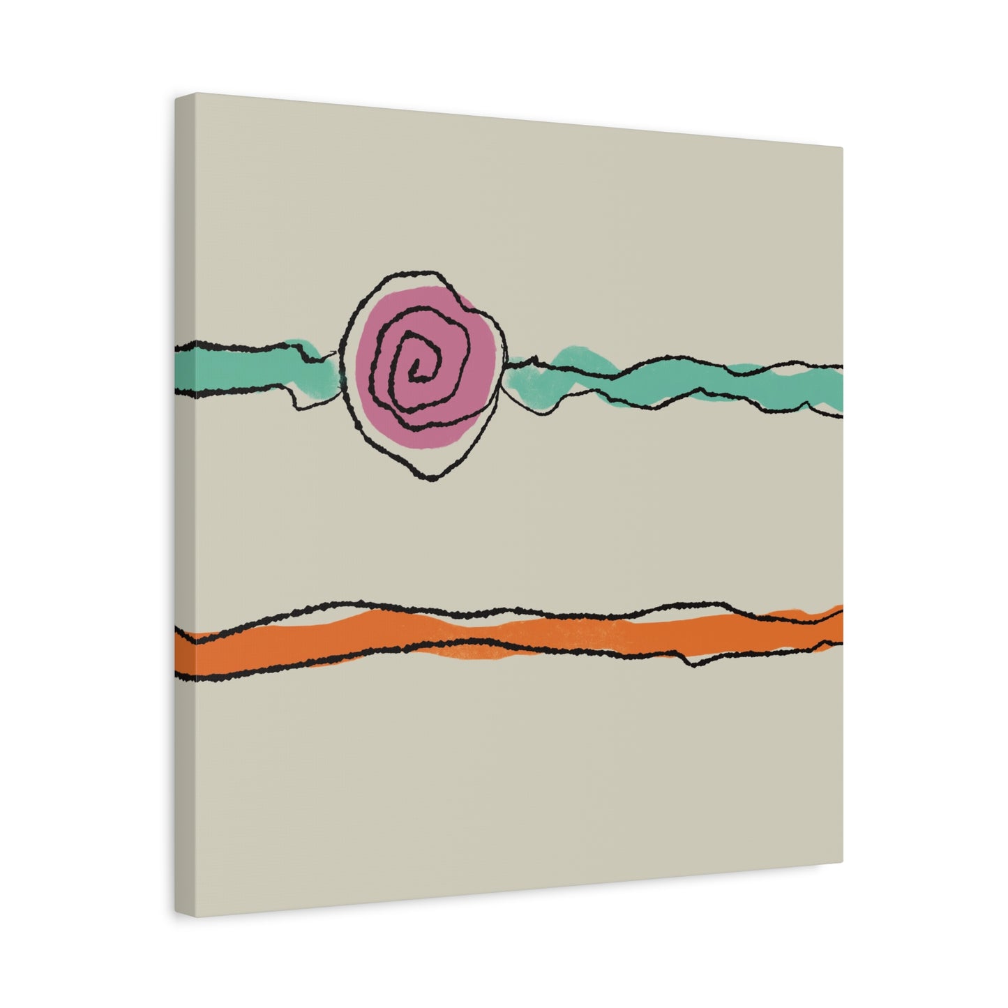 Unwinding - Gallery Wrapped Canvas