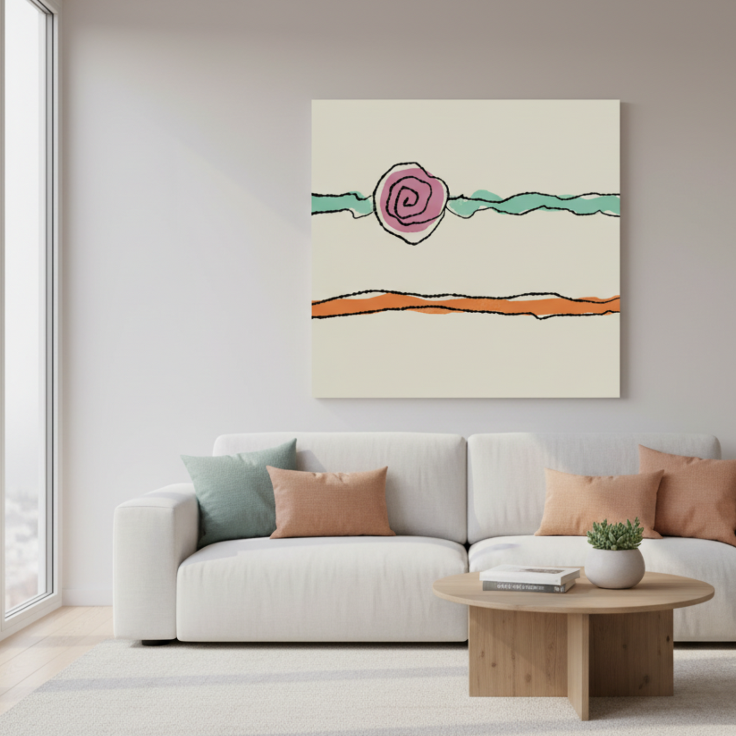 Unwinding - Gallery Wrapped Canvas