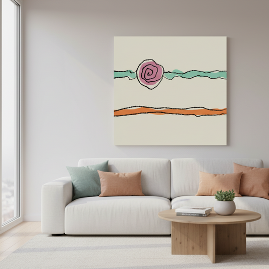 Unwinding - Gallery Wrapped Canvas