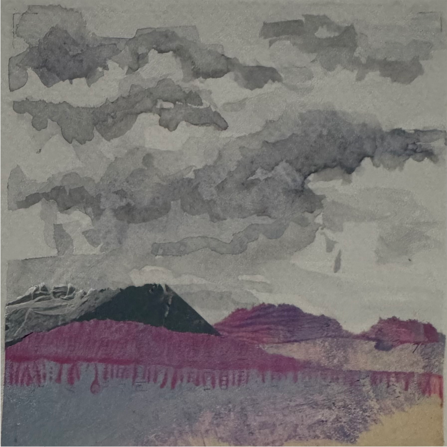 Original Mixed Media Landscape