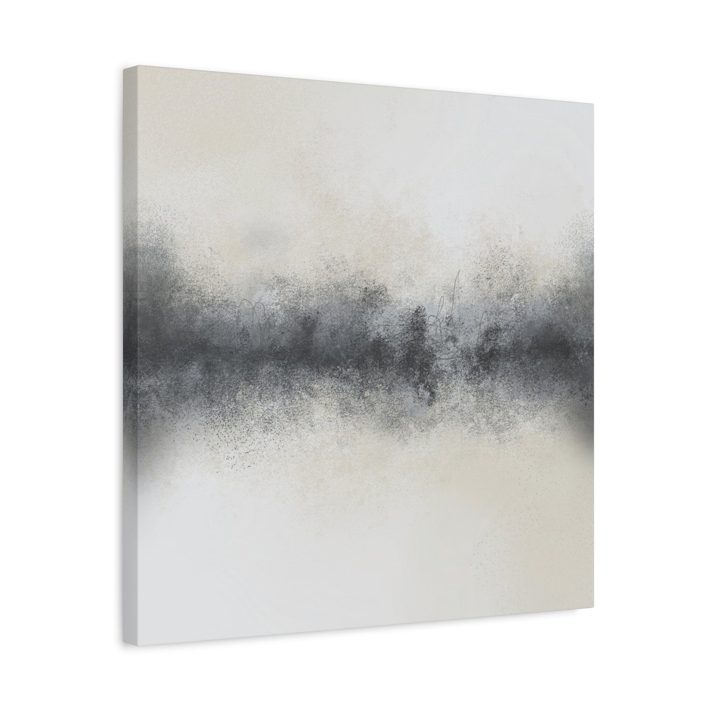 The Weight of Silence - Minimalist Gallery-Wrapped Canvas