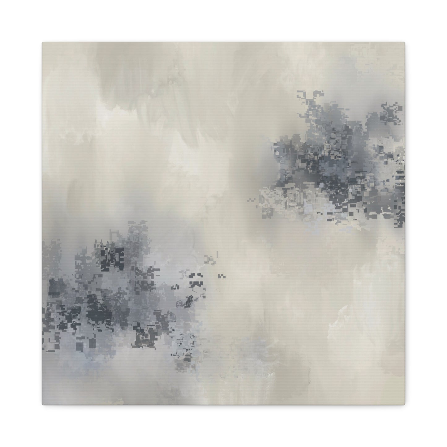 Grey as a Feeling - Atmospheric Gallery Wrapped Canvas