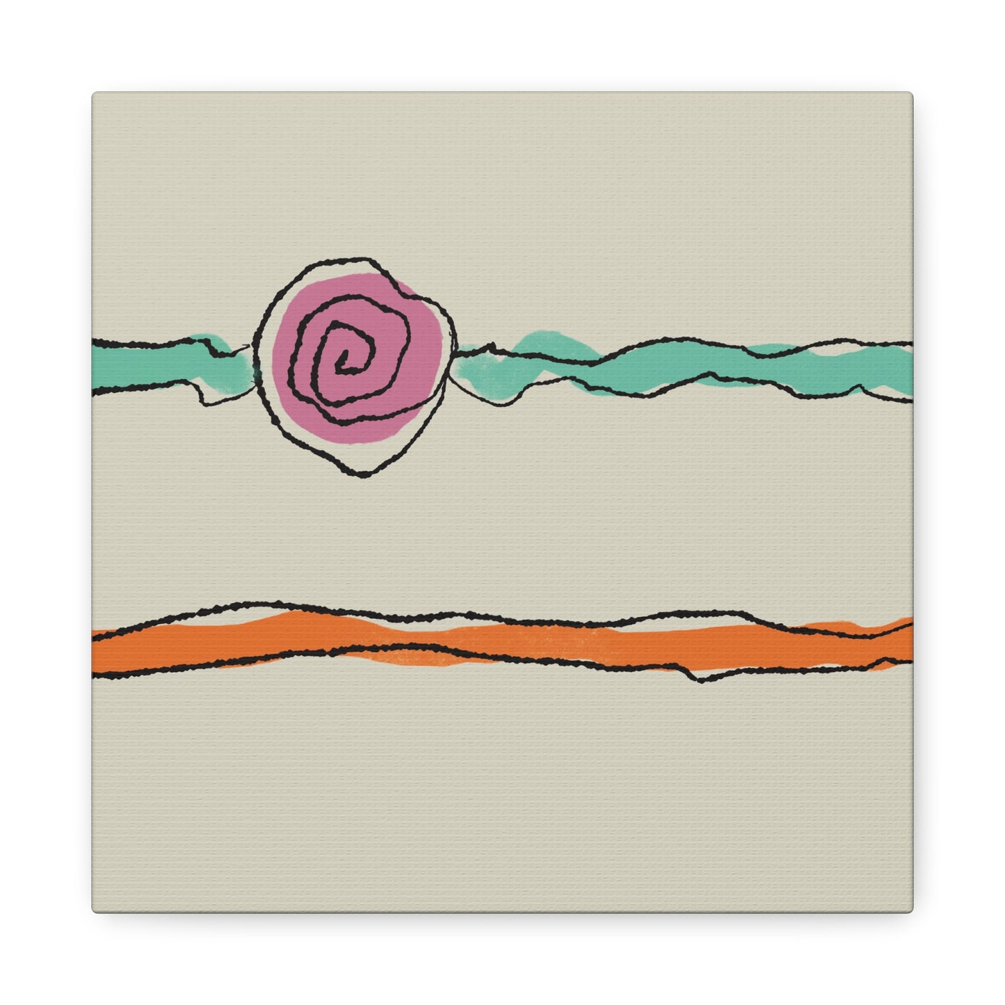 Unwinding - Gallery Wrapped Canvas