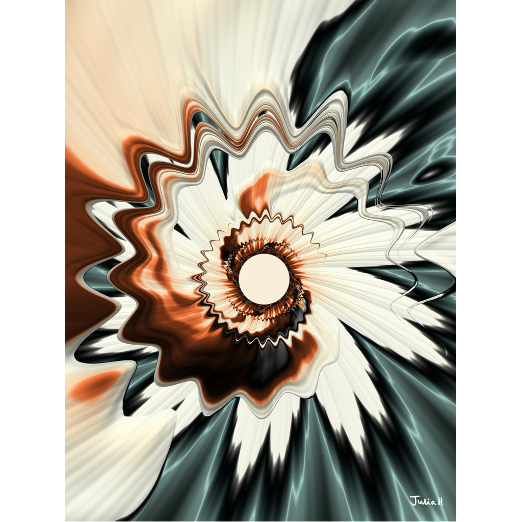 A Rhythm Took Shape - Digital Artwork