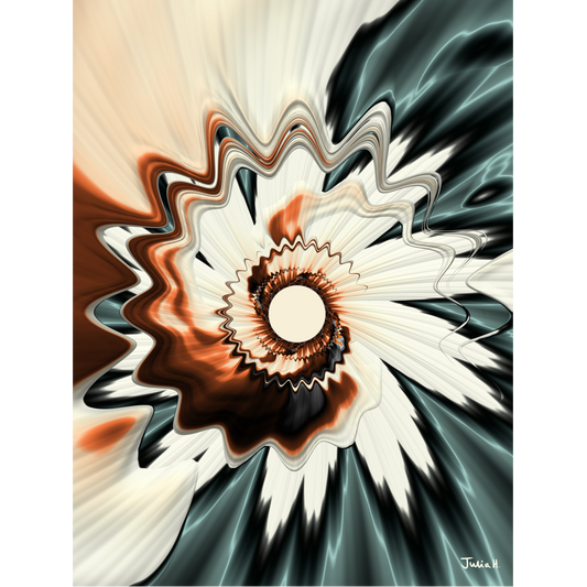 A Rhythm Took Shape - Digital Artwork