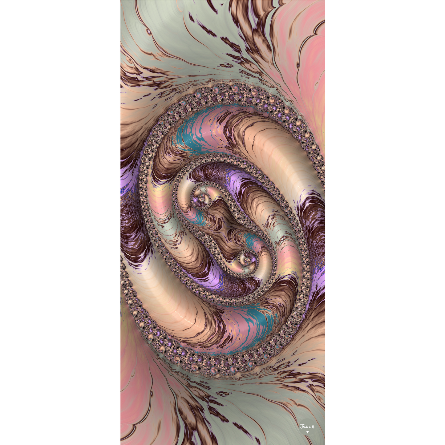 Abstract Fractal Design Digital Wallpaper