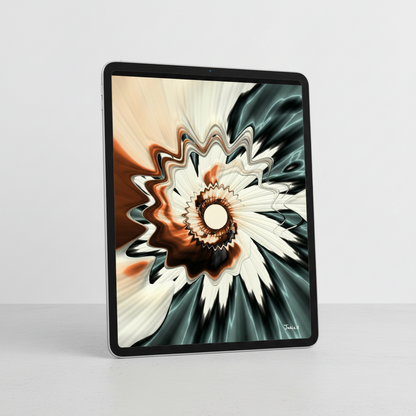 A Rhythm Took Shape - Digital Artwork