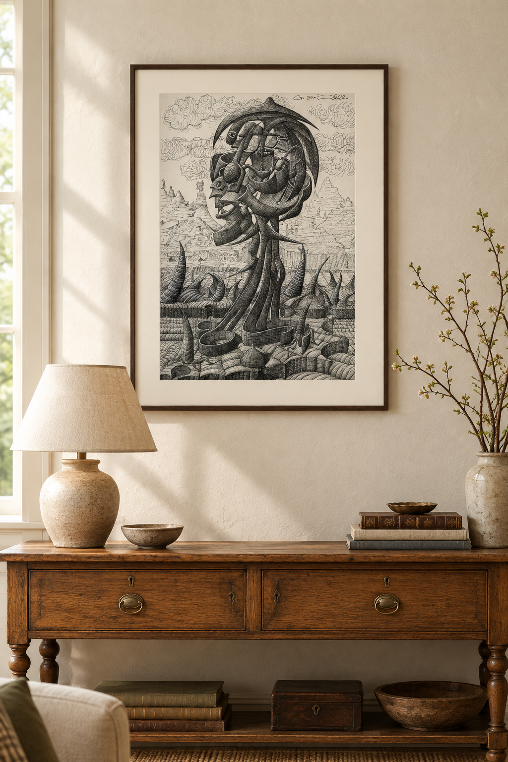 The Folly lifestyle mockup