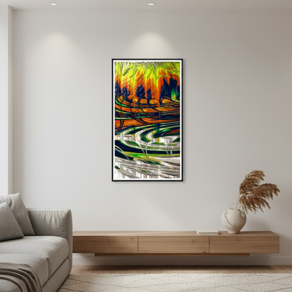 There Was Peace Here – Digital Frame Mockup